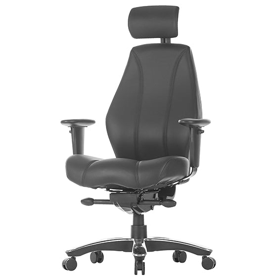ST Raptor Leather Upholstered Multishift High Back Heavy Weight Executive Chair