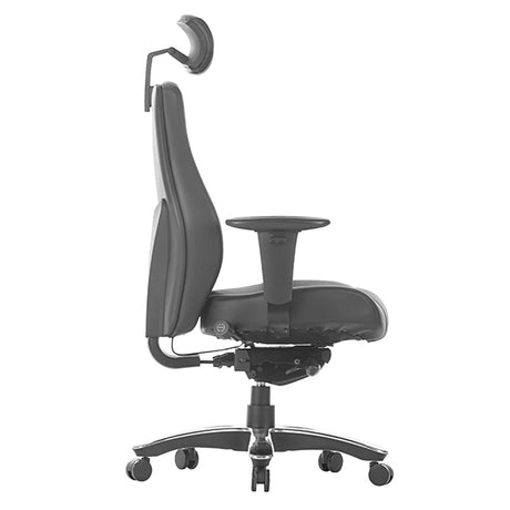 ST Raptor Leather Upholstered Multishift High Back Heavy Weight Executive Chair
