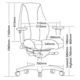 ST Raptor Leather Upholstered Multishift Heavy Weight Executive Chair