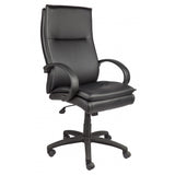 MA Rav 4 PU Leather Black Base Executive Chair