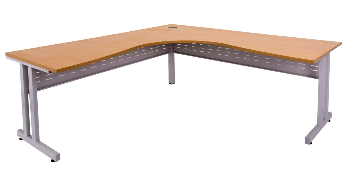 RL Rapid Span Metal C-Leg Corner Desk