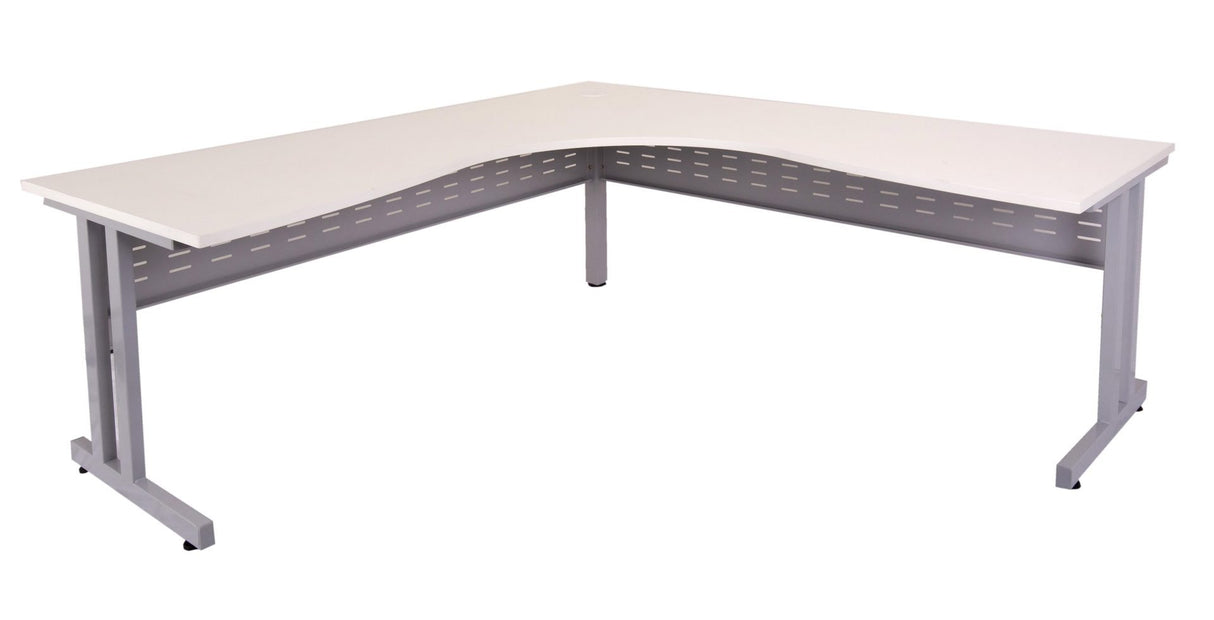 RL Rapid Span Metal C-Leg Corner Desk