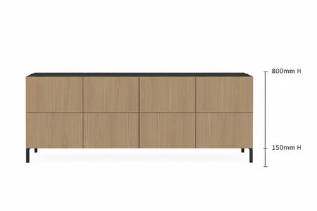 DD Drew 4 door Credenza Buffet