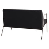 ST Rivet PU Leather Upholstered 2 Seater Lounge