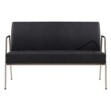 ST Rivet PU Leather Upholstered 2 Seater Lounge