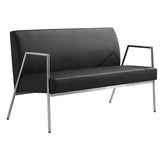 ST Rivet PU Leather Upholstered 2 Seater Lounge
