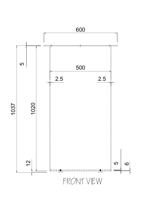 RL Drum Base Round High Bar Table
