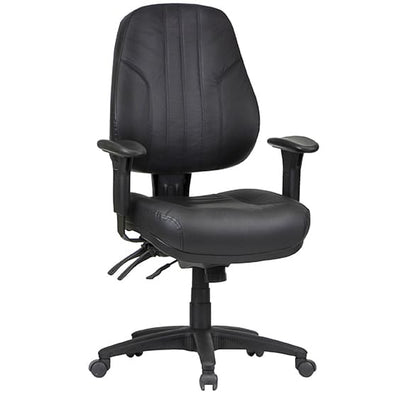 ST Rover Genuine Leather Low Back Multi Shift Executive Chair