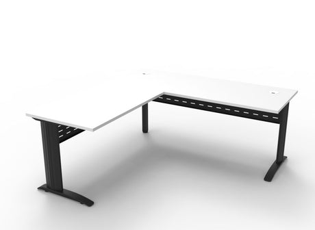 RL Span Corner Office Desk with Return