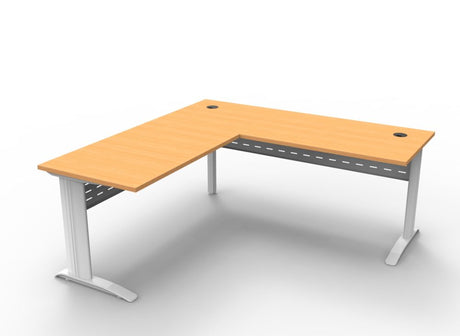 RL Span Corner Office Desk with Return