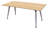 RL Rapid Span Silver Frame Meeting Table