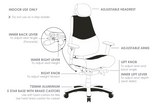 ST Ranger Multi Shift High Back Executive Chair