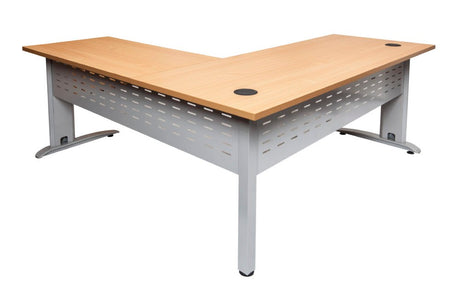RL Span Corner Office Desk with Return