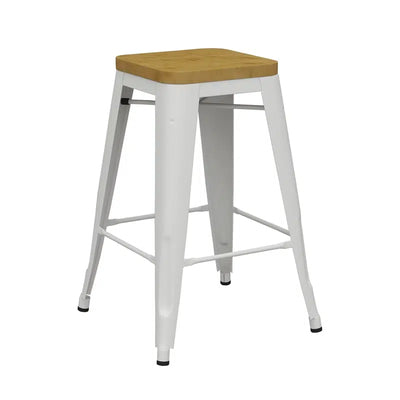 FL Riviera Metal Hospitality Kitchen Stool