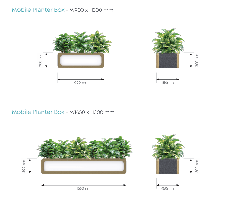 OL Rover Mobile Planter Box