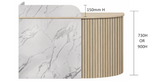 DD Roxburgh Mini Premium Reception Counter