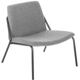 ST SAL Metal Legs Fully Upholstered Breakout Chair