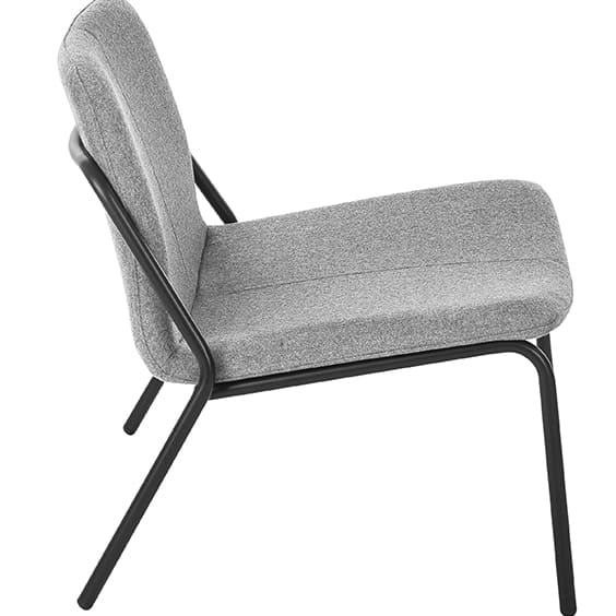 ST SAL Metal Legs Fully Upholstered Breakout Chair