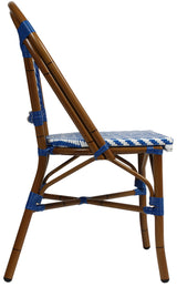 EZ Amalfi Synthetic Wicker Aluminium Frame Outdoor Dining Chair