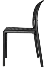 EZ Bora Hospitality Outdoor Stackable Dining Chair