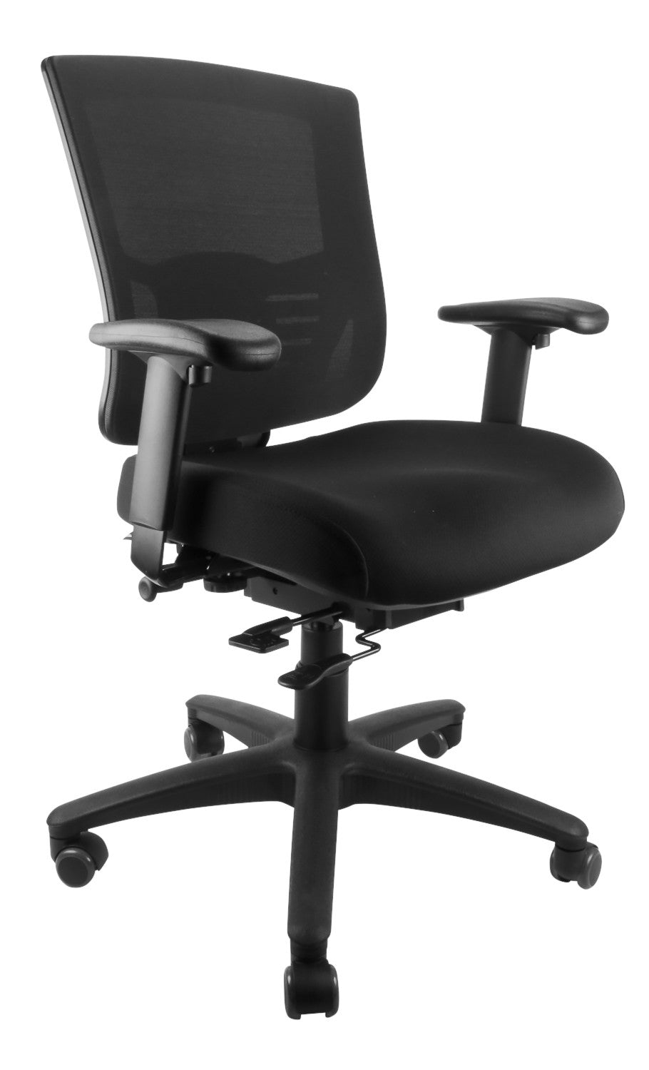 MR Sienna Mesh Back Boardroom Chair with Lumber Support