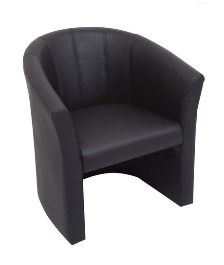 RL Space PU Leather Upholstered Executive Breakout Tub Chair