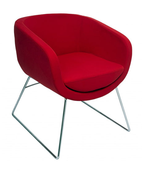 RL Splash Cone Fabric Upholstered Lounge Chair