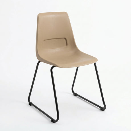 MA Shell Sled Base Visitor Chair