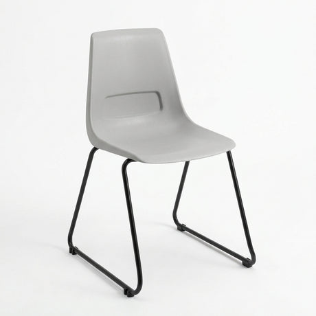 MA Shell Sled Base Visitor Chair