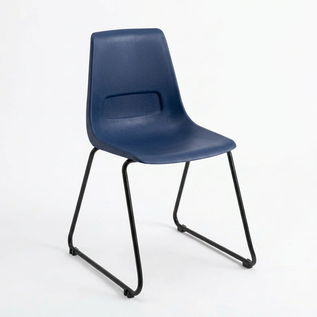 MA Shell Sled Base Visitor Chair