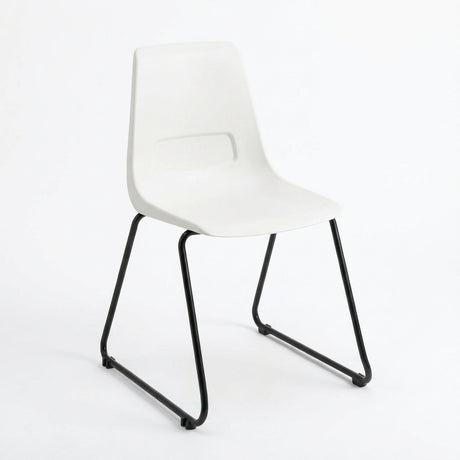 MA Shell Sled Base Visitor Chair