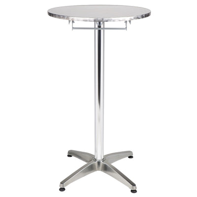 MA Milan Aluminium Hospitality Outdoor Round Folding Bar Table