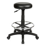 ST State Upholstered Seat Height Adjustable Drafting Stool