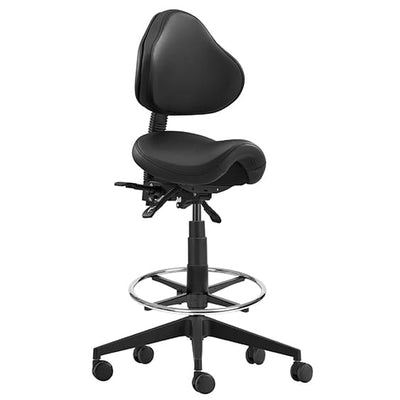 ST Stage PU Upholstered Industrial Drafting Stool