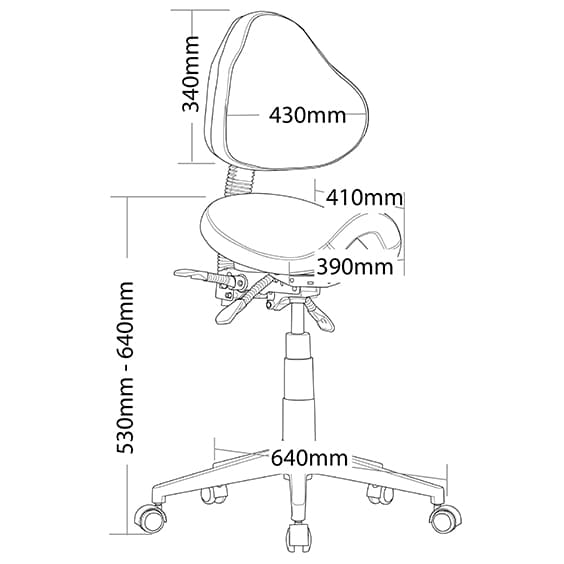ST Stage Industrial Drafting Stool