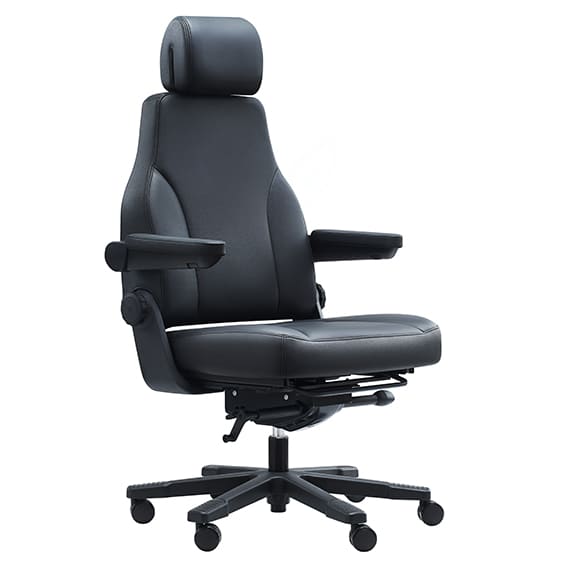 ST Stanza Multishift High Back Heavy Weight Leather Executive Chair