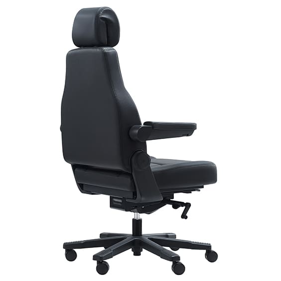 ST Stanza Multishift High Back Heavy Weight Leather Executive Chair