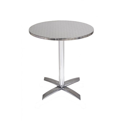 MA Aluminium Top Round Nesting & Folding Café Table