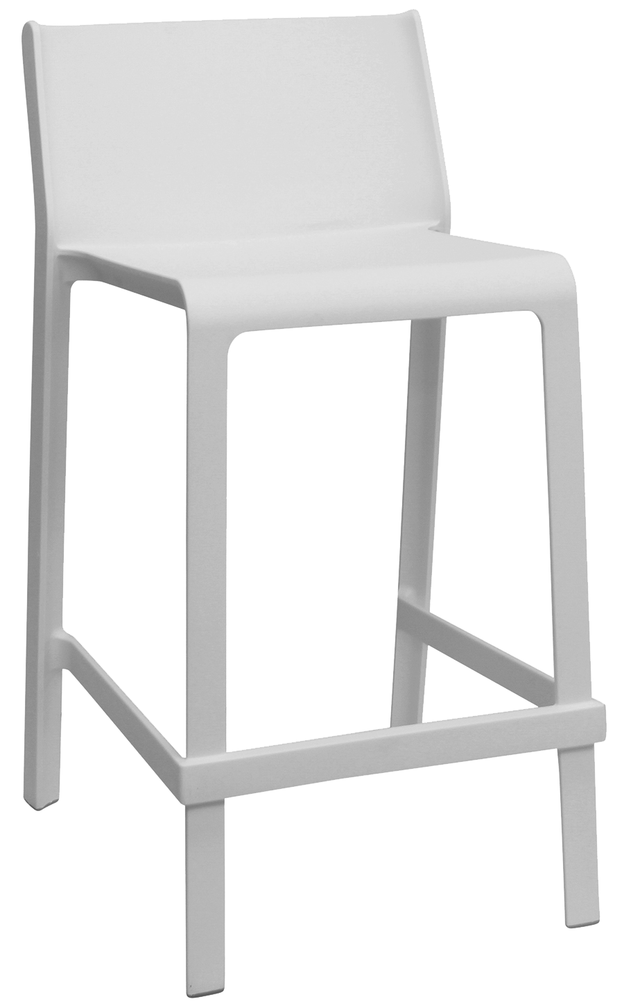 EZ STOOL TRILL 650MM WHITE