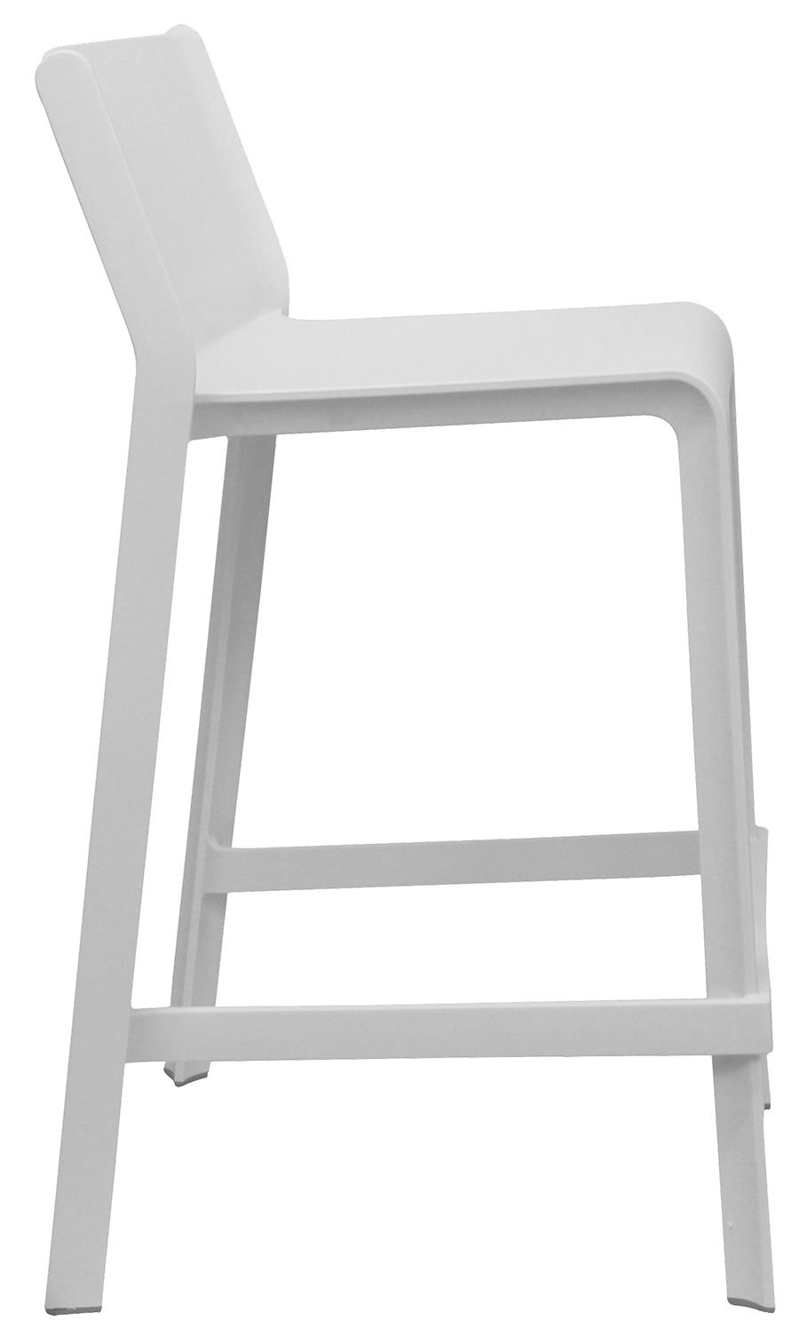 EZ STOOL TRILL 650MM WHITE
