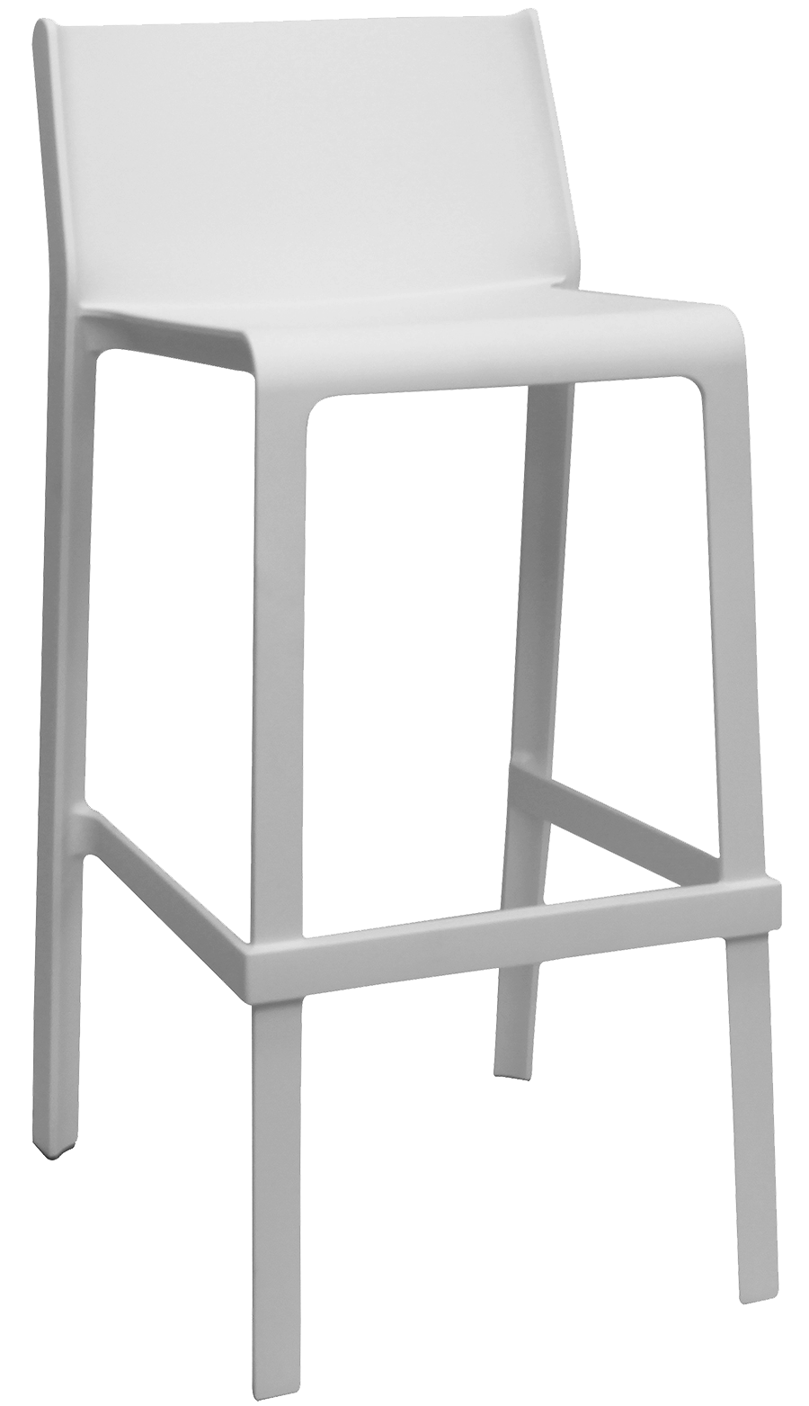 EZ STOOL TRILL 650MM WHITE