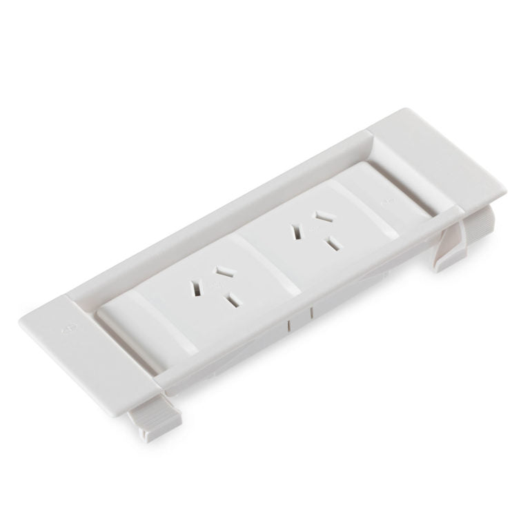 CM Auto Switched Soft Wired GPO in Panel Bracket