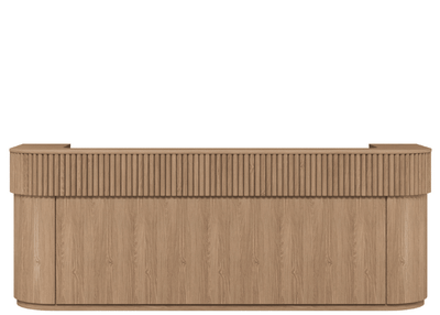 DD Sheela Curved End Reception Counter