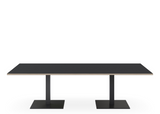 DD Scope Double Base Rectangular Top Meeting Table