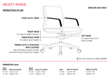 ST Select Italian Leather Low Back Executive Chair
