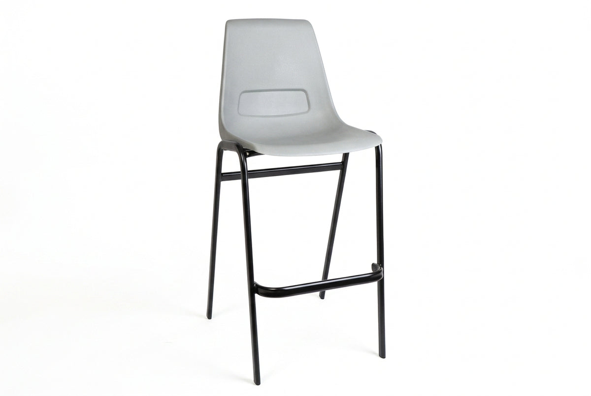 MA Shell Stackable 4 Leg Barstool