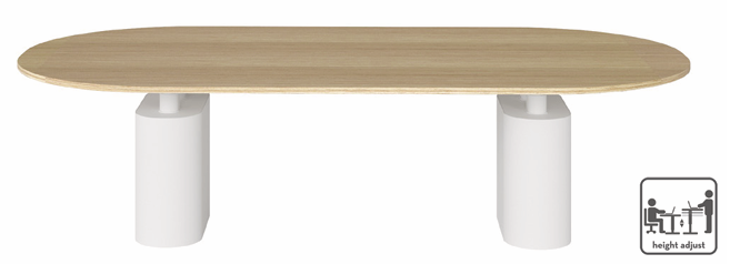 DD Sky Borne Electric Height adjustable Boardroom Table