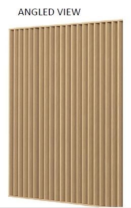 DD Straight Slat Divider Wall