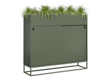 DD Sloan Sliding Door Planter Storage