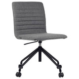 ST Smoke 4 Star with Castor Base Fabric Upholstered Boardroom Chair